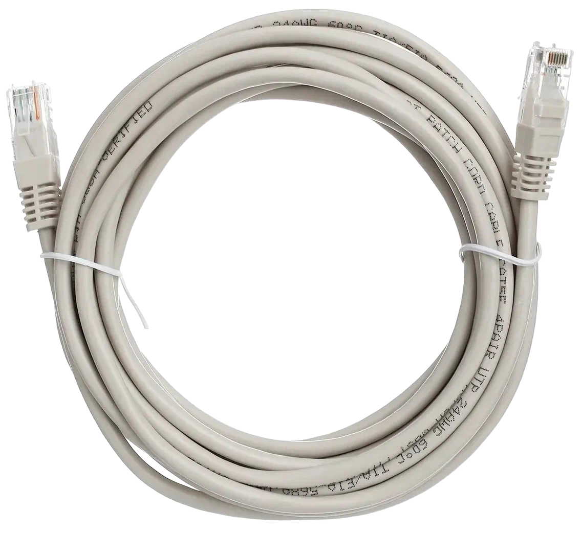 Патч корд Голд Мастер UTP 5е RJ45 (1.5 м, серый)